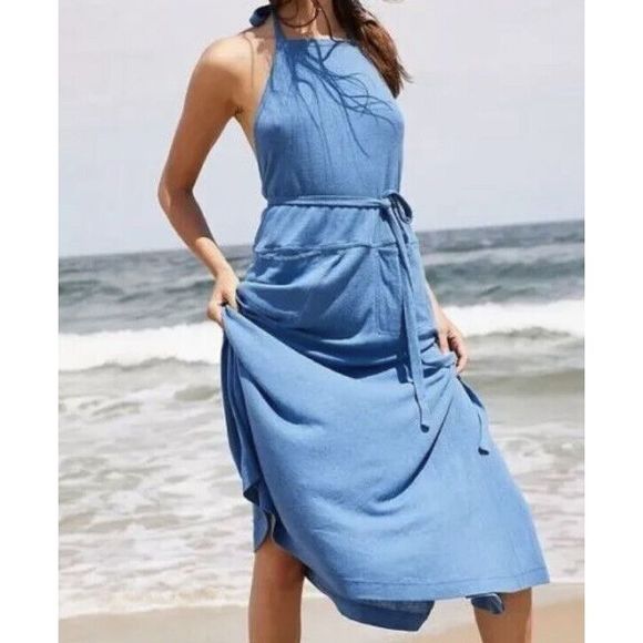 Free People Dresses & Skirts - Free People Fp Beach Cooper Midi Dress Size L. B-7